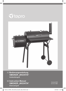 Bedienungsanleitung Tepro 1038 Wichita Barbecue