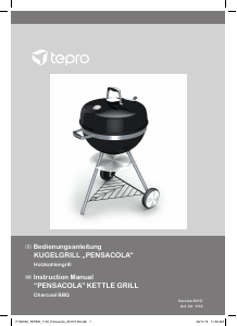 Manual Tepro 1116 Pensacola Barbecue