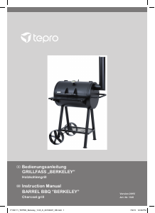 Manual Tepro 1145 Berkeley Barbecue