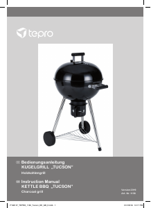 Manual Tepro 1136 Tucson Barbecue