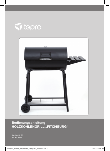 Bedienungsanleitung Tepro 1103 Fitchburg Barbecue