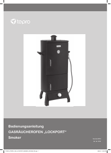 Bedienungsanleitung Tepro 3182 Lockport Räucherofen