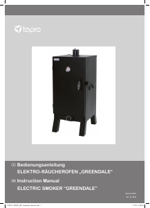 Bedienungsanleitung Tepro 4031 Greendale Räucherofen