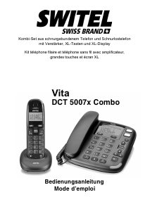 Mode d’emploi Switel DCT50072 Vita Téléphone