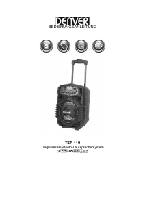 Bedienungsanleitung Denver TSP-110 Lautsprecher