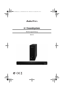 Bedienungsanleitung AudioAffairs SB 010 Lautsprecher