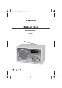 Bedienungsanleitung AudioAffairs NRD 010 Radio