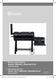 Handleiding Tepro 1146 Indianapolis Barbecue