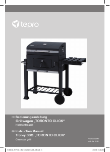 Manual Tepro 1161 Toronto Click Barbecue