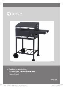 Bedienungsanleitung Tepro 1163 Toronto Basic Barbecue