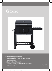 Manual Tepro 1164 Toronto Click Barbecue