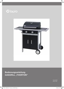 Bedienungsanleitung Tepro 3161 Tiverton Barbecue