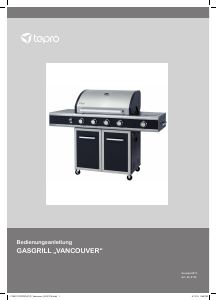 Bedienungsanleitung Tepro 3175 Vancouver Barbecue