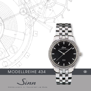 Bedienungsanleitung Sinn 434 St GG S Armbanduhr