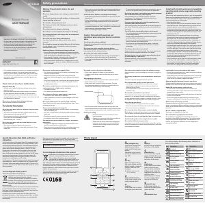 Manual Samsung GT-C3322 Metro Duos Mobile Phone