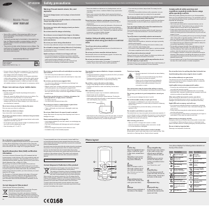 Manual Samsung GT-E2230 Mobile Phone