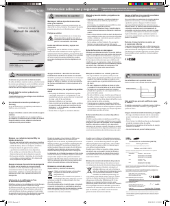 Manual de uso Samsung GT-E2510 Teléfono móvil