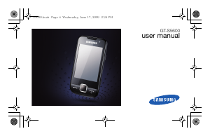 Handleiding Samsung GT-S5600V Mobiele telefoon