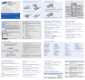 Manual de uso Samsung SGH-C180 Teléfono móvil