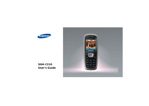 Manual Samsung SGH-C210 Mobile Phone