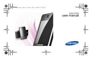Manual Samsung SGH-F480W Mobile Phone