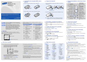 Manual de uso Samsung SGH-M310V Teléfono móvil