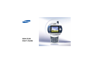 Manual Samsung SGH-Z130 Mobile Phone