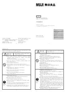 사용 설명서 無印良品 AT-CF26RKR-W 선풍기