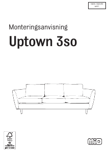 사용 설명서 Mio Uptown 소파