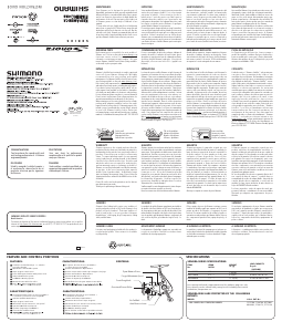 Manual de uso Shimano Sonora 1000FB Carrete de pesca