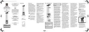 Bedienungsanleitung Crofton GT-SPM-04 Pfeffer- und Salzmühle