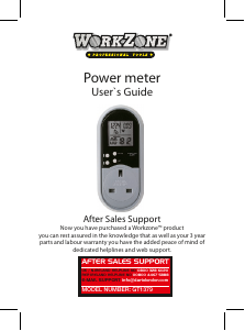 Manual Workzone GT1379 Energy Meter