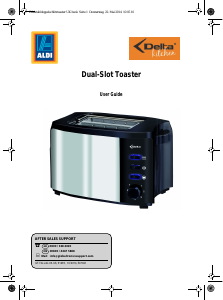 Manual Delta GT-Tds-eds-05-UK Toaster