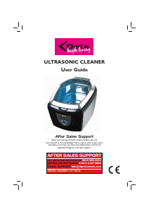Manual Delta GT-7810A Ultrasonic Cleaner