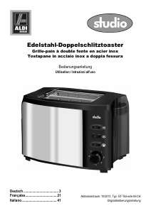 Bedienungsanleitung Studio GT-Tds-eds-04-CH Toaster