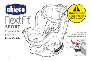 Handleiding Chicco NextFit Sport Autostoeltje