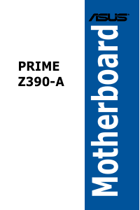 Handleiding Asus PRIME Z390-A Moederbord