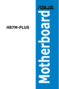 Manual Asus H87M-PLUS/CSM Motherboard