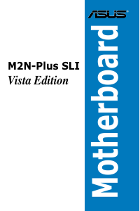 Manual Asus M2N-Plus SLI Vista Edition Motherboard
