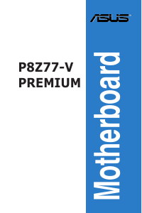 Bedienungsanleitung Asus P8Z77-V PREMIUM Hauptplatine