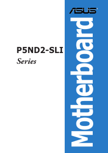 Manual Asus P5ND2-SLI Motherboard