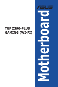 Handleiding Asus TUF Z390-PLUS GAMING (WI-FI) Moederbord