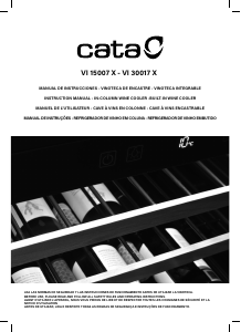 Manual de uso Cata VI 15007 X Vinoteca