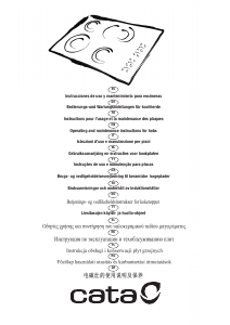 Bruksanvisning Cata IB 6021 BK Kokeplate