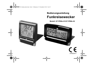 Bedienungsanleitung Sempre GT-FRWe-01 Wecker