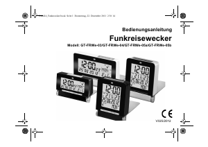 Bedienungsanleitung Sempre GT-FRWe-03 Wecker