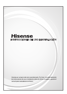Manual de uso Hisense AP-12DR4SFJS-W Aire acondicionado