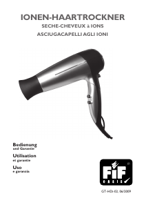 Mode d’emploi FiF GT-HDI-02 Sèche-cheveux