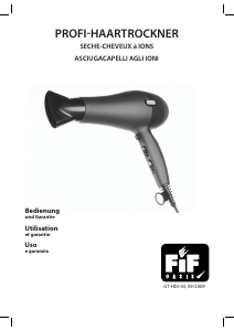 Mode d’emploi FiF GT-HDi-03 Sèche-cheveux