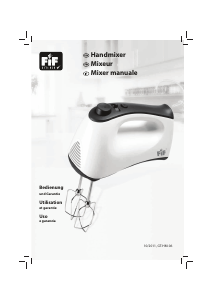 Manuale FiF GT-HM-06 Sbattitore